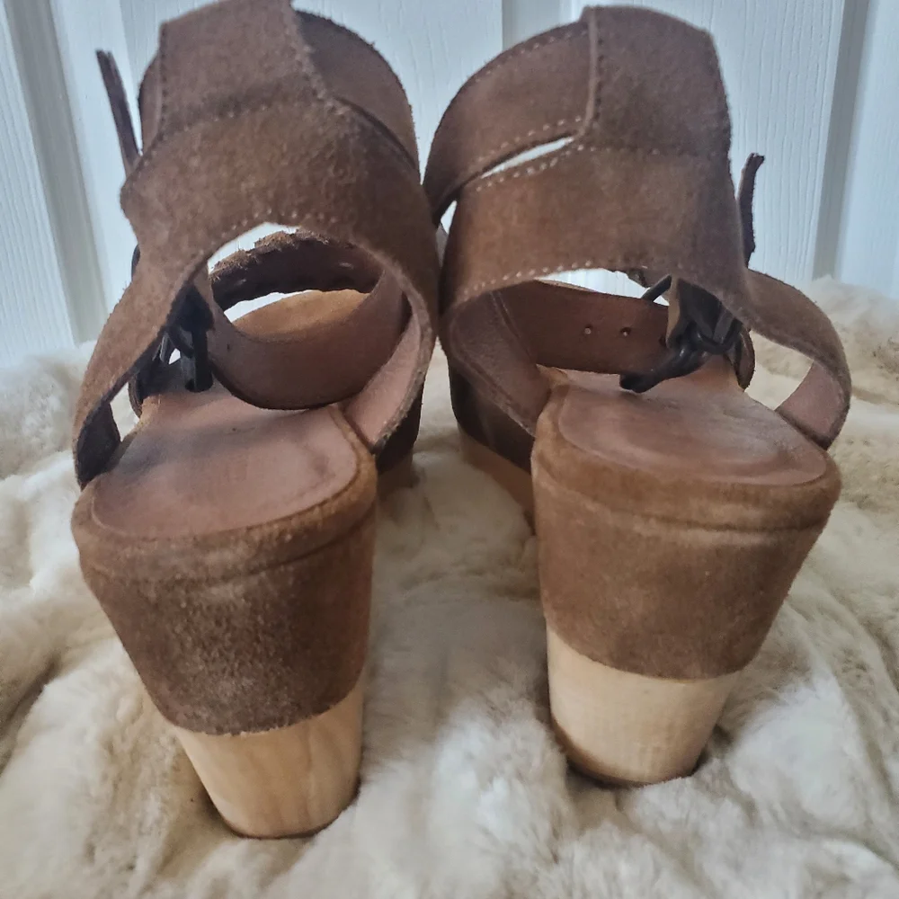 All Saints Yuki Suede Flatforms